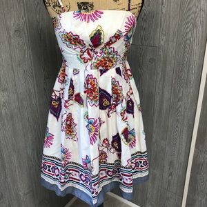 Floral spaghetti strap dress